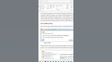 How to Install SAP GUI for full video check link