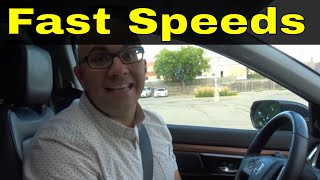 Turning At Fast Speeds-Driving Lesson