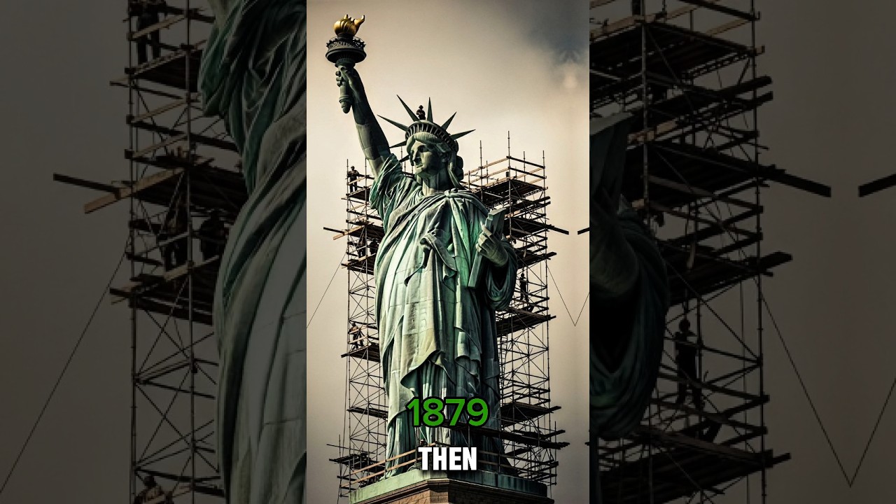 Statue of Liberty Then vs Now 🗽 | Evolution 