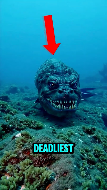 TOP 5 MOST DEADLIEST SEA CREATURES THAT COULD DESTROY OUR WORLD! 😨😱