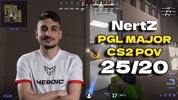 CS2 POV HEROIC NertZ (25/20) vs Eternal Fire (Vertigo) PGL CS2 Major Copenhagen 2024