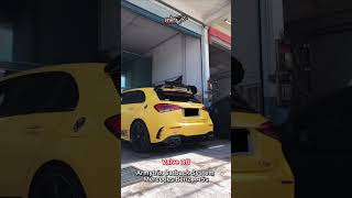 Mercedes-AMG W177 A45s w/ ARMYTRIX  catback  Valvetronic Exhaust