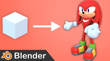 Blender - Knuckles Modeling Timelapse