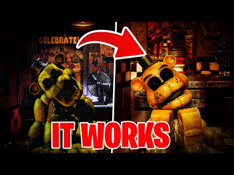 Making A PLAYABLE LEGO FNAF Game!