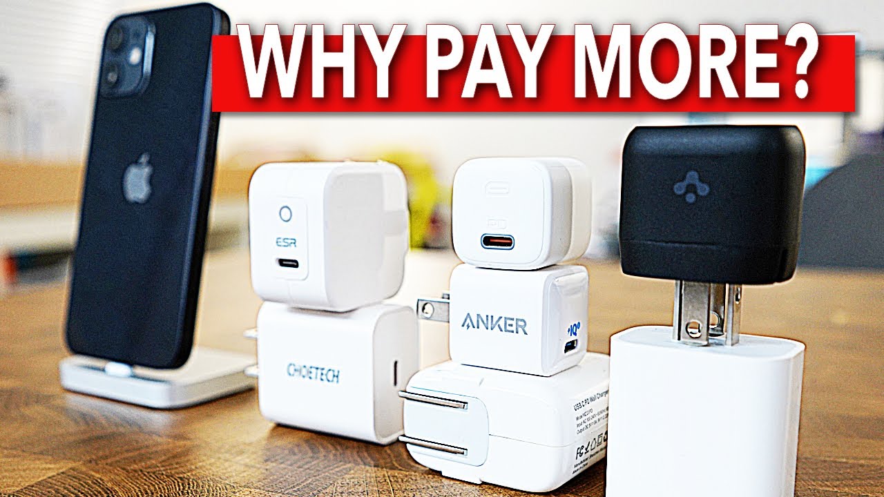 We Tested 7 Different 20W Chargers  Which One Was Best For MagSafe And The iPhone 12 s 