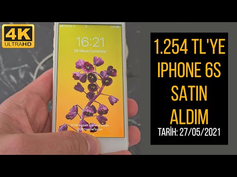 1.254 TL'ye IPhone 6s Teşhir Ürünü Kutu Açılımı, İncelemesini Yaptım.