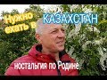 НУЖНО ЕХАТЬ В КАЗАХСТАН.НОСТАЛЬГИЯ ПО РОДИНЕ.