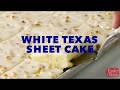 Texas White Sheet Cake