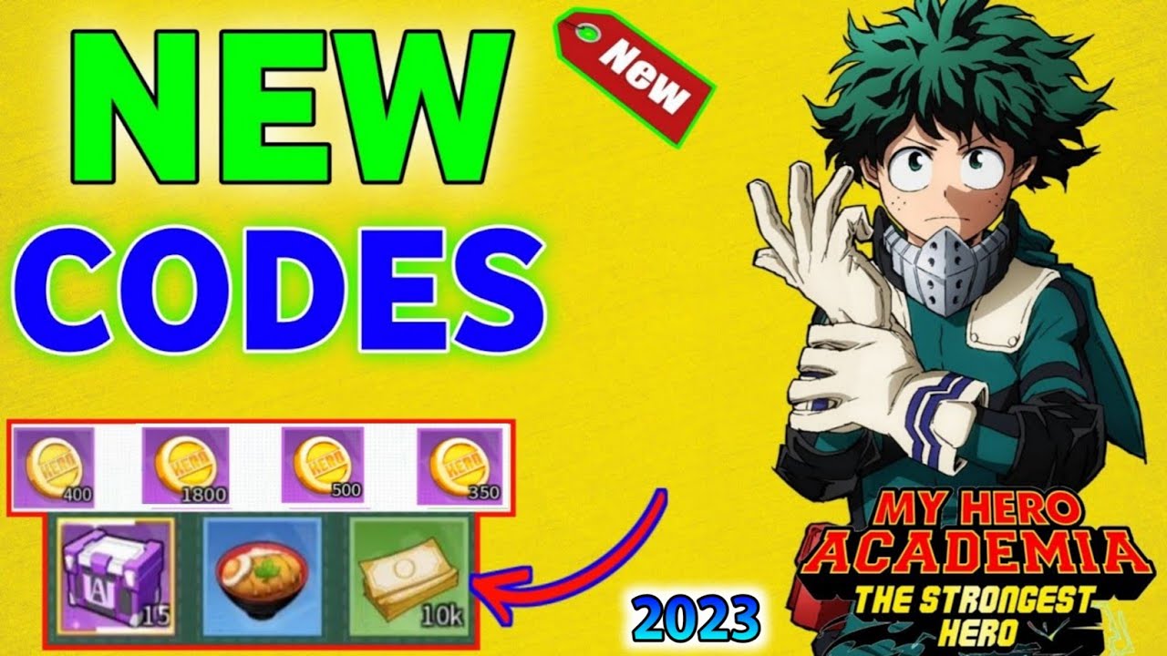 My Hero Academia The Strongest Hero Codes List Wiki (Apr 2023)