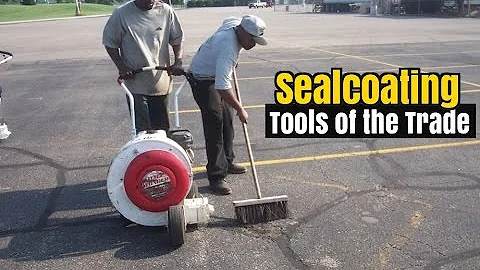Tools of the Trade - How to get started in Asphalt sealcoating