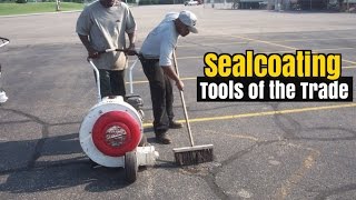 Tools of the Trade  How to get started in Asphalt sealcoating