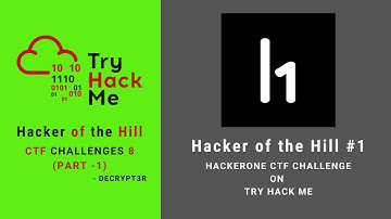 Hackerone - Hacker of the Hill #1 Walkthrough on Try Hack Me | Easy Machine | Decrypt3r