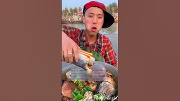 Thánh hải sản ăn cá tươi |🦞🦑🐙🦐🤣🥳 #phimtrungquoc #video #mukbang #shorts