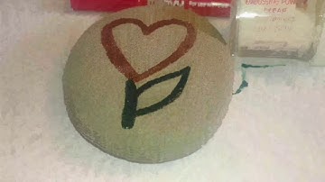 How to: Emboss rocks using embossing ink, powder, & heat tool. Music: Libre by IKSON
