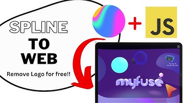 Remove Spline Logo from your 3D website for free! #webdevelopment #3danimation