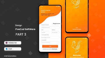 UI Tutorial | Registrarse | Adobe XD - Flutter | Part 3 - Medium Slow Design