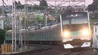 E233系2000番台 マト7編成 臨時回送 マチタマ通過（新百合以西へ初入線）