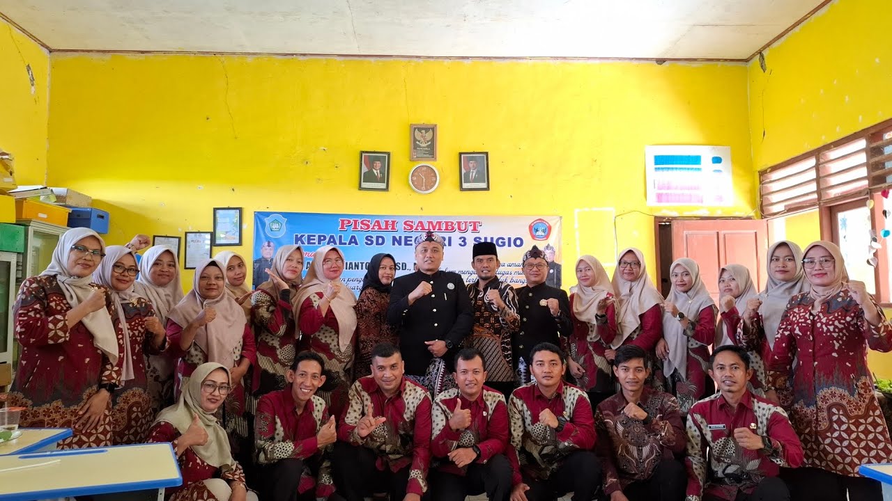 Pisah Kenal | Kepala SD Negeri 3 Sugio