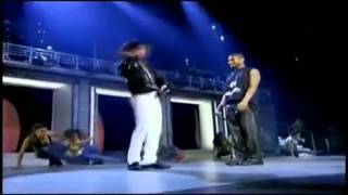 Michael Jackson and Usher dancing