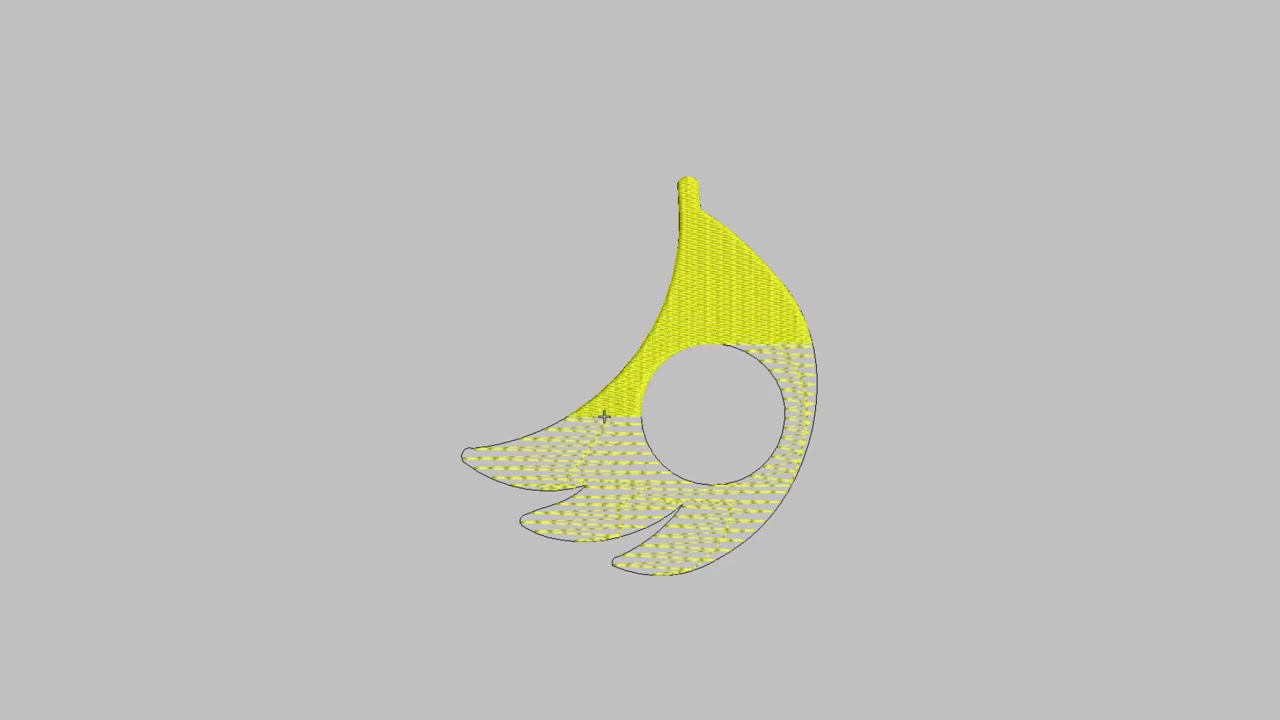 Banana Monogram Frame Embroidery Design - 6 Sizes - INSTANT DOWNLOAD