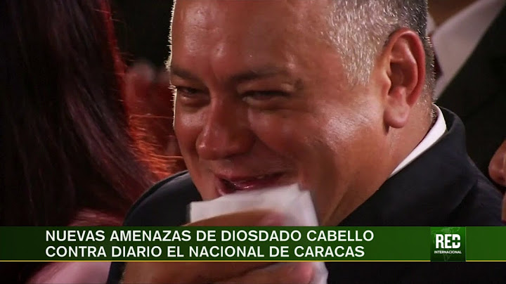 RED+ | Nuevas amenazas de Diosdado Cabello contra diario El Nacional de Caracas