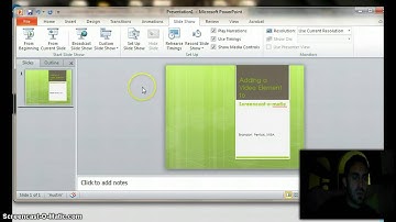 Using videos in Screencast lectures