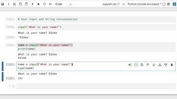 Python for Absolute Beginners - Lesson 9 - User Input & String Concatenation