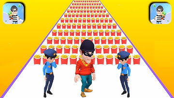 Thief Run 3D / Part 1, Mobile Game Pro Walkthrough Maxtrailers Update iOS,Android Gameplay