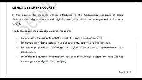 Introduction to Information Technology - Class IX