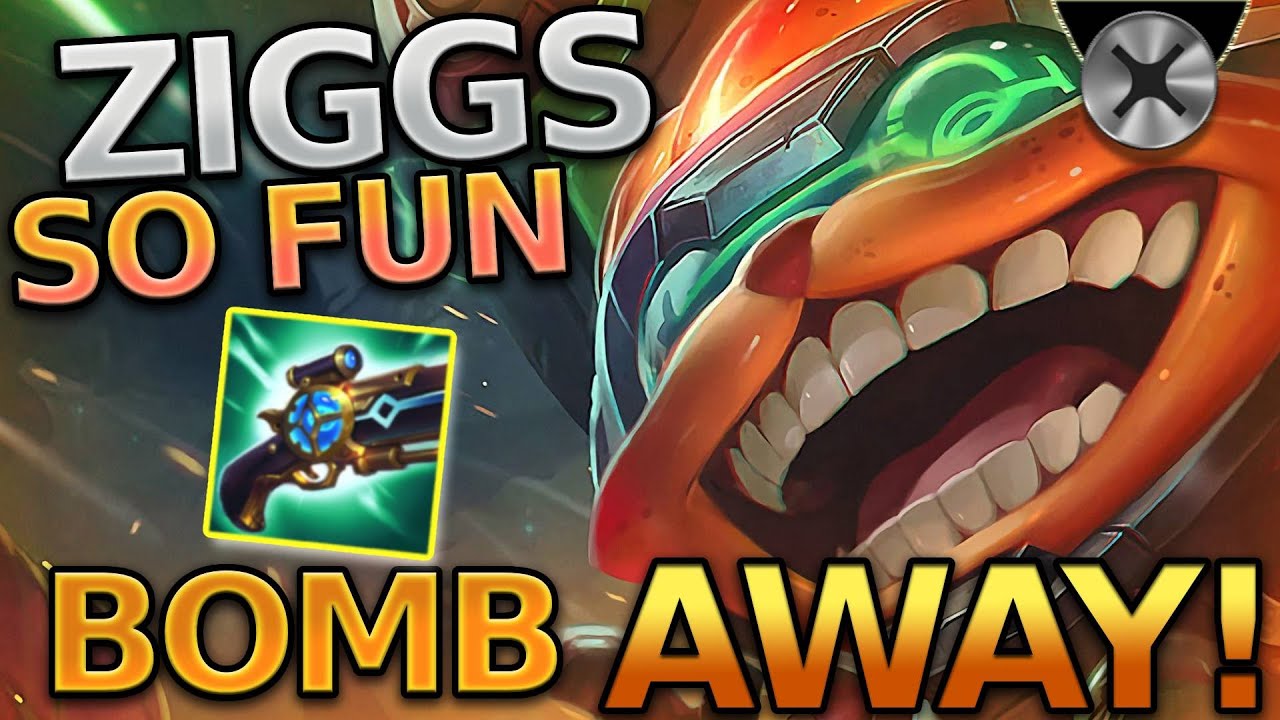 Он хотел сломать свой компьютер | Геймплей Ziggs в League of Legends