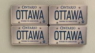 Ottawa Ontario Yours To Discover Licence Plates Magnets