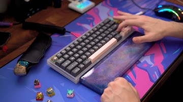 Polycarb Key65 w/ 67g Tangerine Switches & SA Bliss