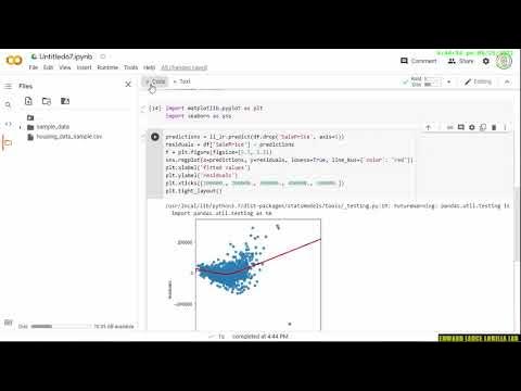 【PYTHON】Linear regression assumptions - YouTube