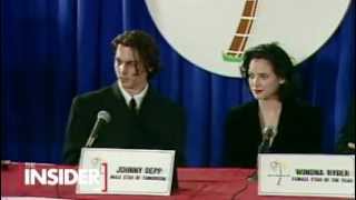 JOHNNY DEPP & WINONA RIDER AS A COUPLE