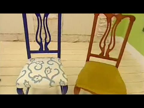 Renovar y tapizar sillas de madera - Hogarmanía