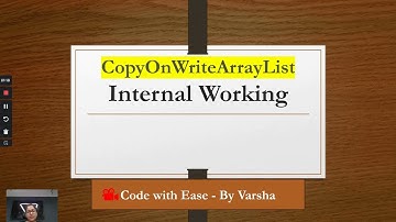Internal working of CopyOnWriteArrayList | Java Concurrent Collections |Follow-up interview question