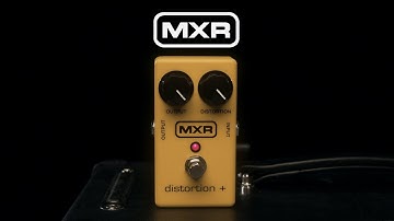 MXR M104 Distortion Plus Guitar Effects Pedal | Gear4music demo