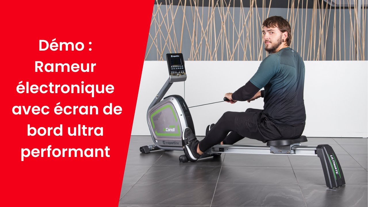 Compteur Électronique Pour Rameur - Affichage LED Temps, Calories, FC !