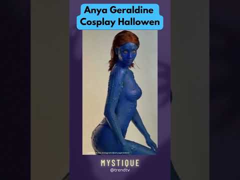 Anya Geraldine Cosplay Hallowen #shorts #anyageraldine