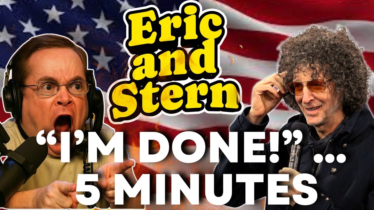 Eric the Actor Says He’s Done… Then Calls Back | Howard Stern