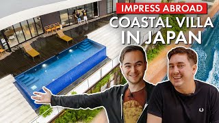 Inside a Japanese Beachside Vacation Home Feat. @AbroadinJapan  | Million Dollar Villa