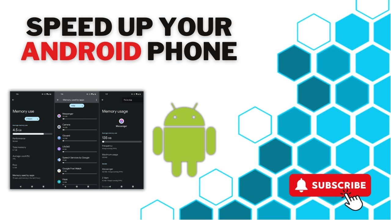 How to speed up your android phone - YouTube