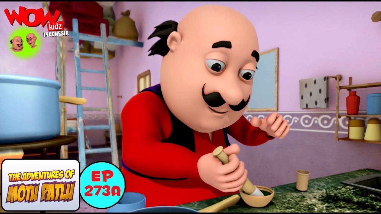 Motu Patlu dalam Bahasa Dokter Motu Kartun animasi 3D  