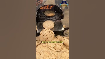 Fully Automatic Roti Machine For Industrial Use | Hi-Speed Chapati Making Machine #yt  #rotimachine