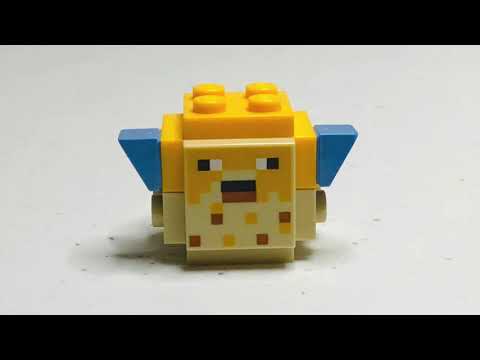 Lego Minecraft Building A Pufferfish 🐡