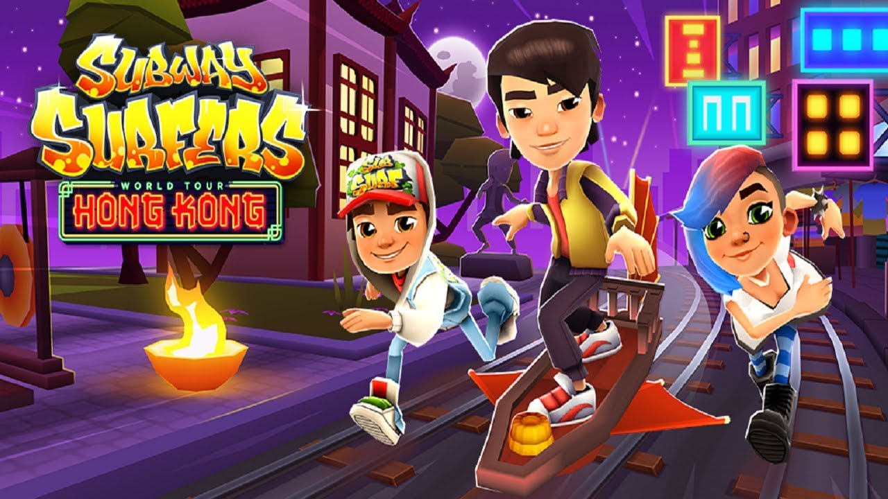 subway surfers world tour hong kong