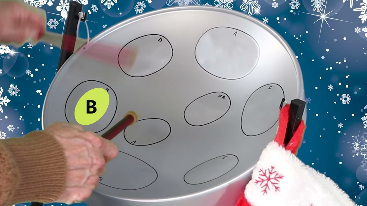 Jumbie Jammin' Christmas - How to Play Jingle Bells on a Steel