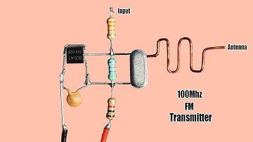Mini FM Transmitter 100Mhz | Fixed Frequency No Coil Used