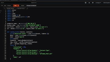 Writing Python Code in AWS Lambda to Fetch Image | Full Stack Generative AI | Video 9