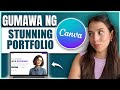 Paano Gumawa ng Portfolio Website with Canva (Free Step-by-Step Tutorial 2025)